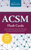 Acsm Certification Review Book Of Flash Cards