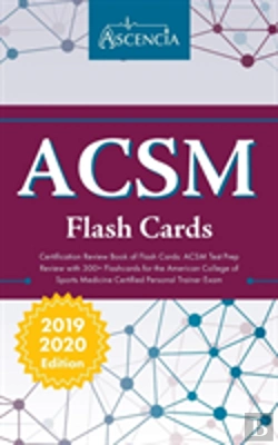 Bertrand.pt - Acsm Certification Review Book Of Flash Cards