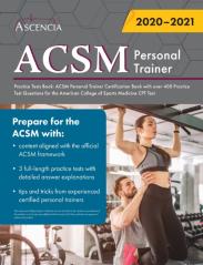 Acsm Personal Trainer Practice Tests Boo