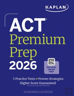 Bertrand.pt - Act Premium Prep 2026: Includes 5 Full Length Practice Tests, 100s Of Practice Questions + 1 Year Access To Online Quizzes And Video Instruction