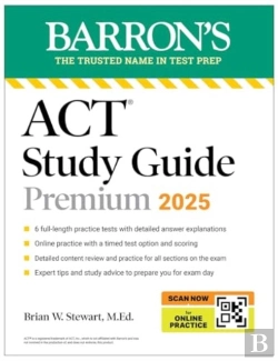 Bertrand.pt - Act Study Guide Premium, 2025: 6 Practice Tests + Comprehensive Review + Online Practice