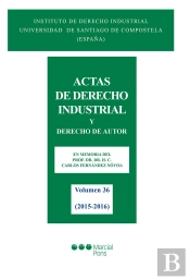 Actas De Derecho Industrial. Vol. 36 (2015-2016)