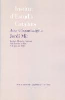 Acte D'Homenatge A Jordi Mir