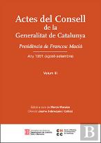 Actes Del Consell De La Generalitat De Catalunya