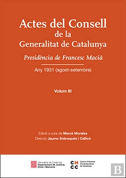 Bertrand.pt - Actes Del Consell De La Generalitat De Catalunya