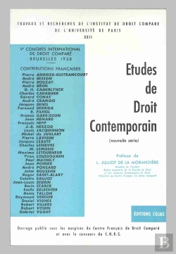 Bertrand.pt - Actes Du 5e Congrès International De Droit Comparé ; Bruxelles, 1958