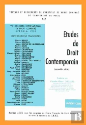 Actes Du 7e Congrès International De Droit Comparé ; Uppsala 1966