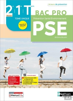 Bertrand.pt - Acteurs De Prévention - Prévention Santé Environnement Tome Unique 2de/1re/Tle Bac Pro - 2024 - Pochette - Élève - + Imanuel
