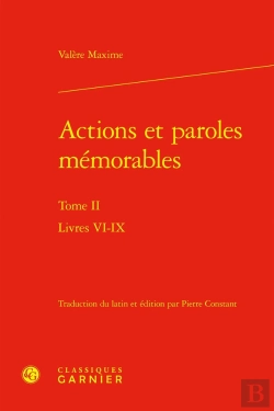 Bertrand.pt - Actions Et Paroles Mémorables : Livres Vi-Ix