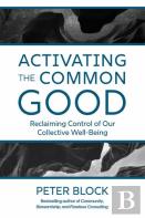 Activating The Common Good