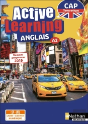 Active Learning ; Anglais ; Cap ; A2 (Édition 2019)