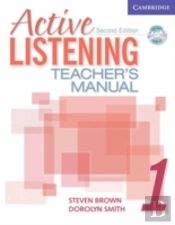 Active Listening 1 Teacher'S Manual With Audio Cd