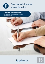 Actividades De Gestion Administrativa. Adgd0308 Guia Para El Docente Y Solucionarios