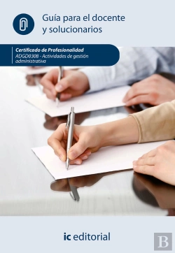 Bertrand.pt - Actividades De Gestión Administrativa. Adgg0308 - Guía Para El Docente Y Solucionarios