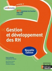 Activite 3 - Gestion Et Developpement Des Rh Bts 2 Assistant De Gestion Pme/Pmi - Livre Eleve 2013