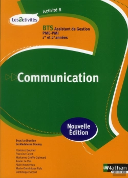 Bertrand.pt - Activite 8 Communication Bts 1ere Et 2eme Annees( Les Activites) Eleve 2012