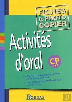 Bertrand.pt - Activités D'Oral ; Cp ; Fichier Photocopiable