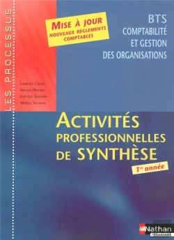 Bertrand.pt - Activites Professionnelles De Synthese Bts 1ere Annee Comptabilité, Gestion Des Organisations