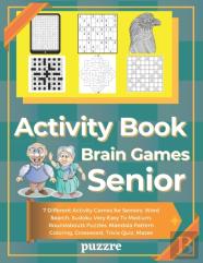 Activity Book Brain Game Senior