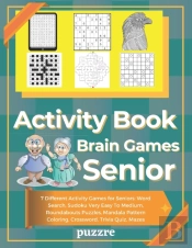 Activity Book Brain Game Senior