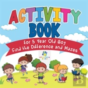 Activity Book For 5 Year Old Boy | Find The Difference And Mazes