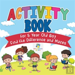 Bertrand.pt - Activity Book For 5 Year Old Boy | Find The Difference And Mazes