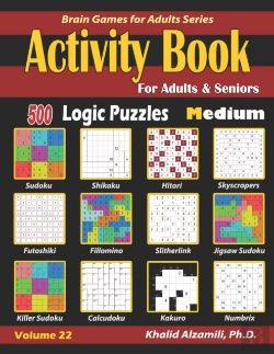 Bertrand.pt - Activity Book For Adults   Seniors: 500