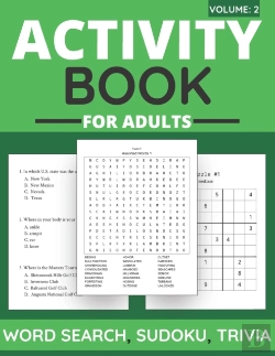 Bertrand.pt - Activity Book For Adults - Word Search, Sudoku, Trivia