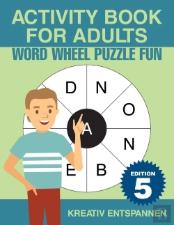 Bertrand.pt - Activity Book For Adults - Word Wheel Puzzle Fun Edition 5