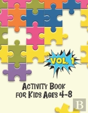 Activity Book For Kids Ages 4-8