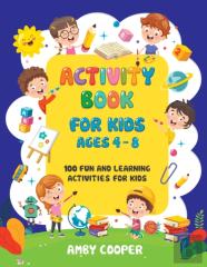 Activity Book For Kids Ages 4-8