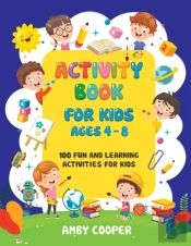 Activity Book For Kids Ages 4-8