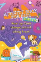 Activity Book For Kids Ages 4-8