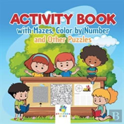 Bertrand.pt - Activity Book With Mazes, Color By Number And Other Puzzles