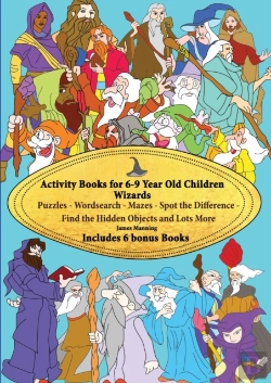 Bertrand.pt - Activity Books For 6-9 Year Old Children (Wizards)