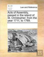 Acts Of Assembly, Passed In The Island O