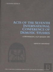 Acts Of The Seventh International Conference Of Demotic Studies, Copenhagen 23â€“27 August 1999