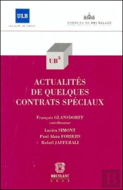 Actualites De Quelques Contrats Speciaux