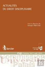 Actualités Du Droit Disciplinaire