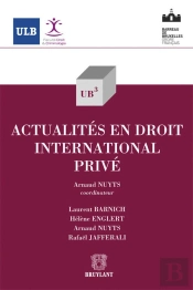 Actualités En Droit International Privé