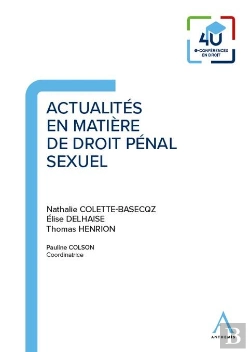 Bertrand.pt - Actualités En Matière De Droit Pénal Sexuel