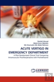 Acute Vertigo In Emergency Department