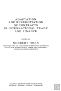 Bertrand.pt - Adaptation And Renegotiation Of Contracts In International Trade And Finance