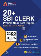 Adda247 Sbi Clerk Prelims Mock Test Book English Printed Edition