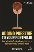 Adding Prestige To Your Portfolio
