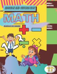 Addition And Subtraction Math Workbook For Toddlers