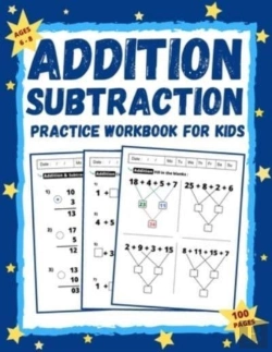 Bertrand.pt - Addition And Subtraction Workbook For Kids Ages 6-8