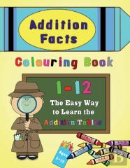 Addition Facts Colouring Book 1-12
