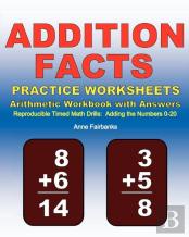 Addition Facts Practice Worksheets Arithmetic Workbook With Answers