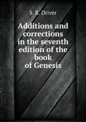 Additions And Corrections In The Seventh Edition Of The Book Of Genesis